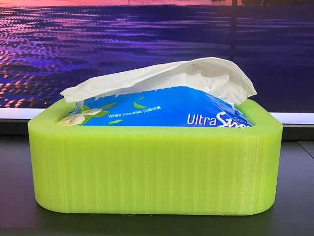 Economic tissue box