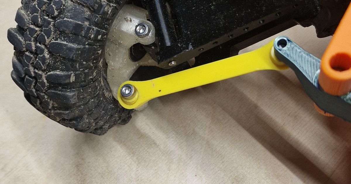 Tarmo5 modified front wheel mounts A05, A06 by Adam | Download free STL ...