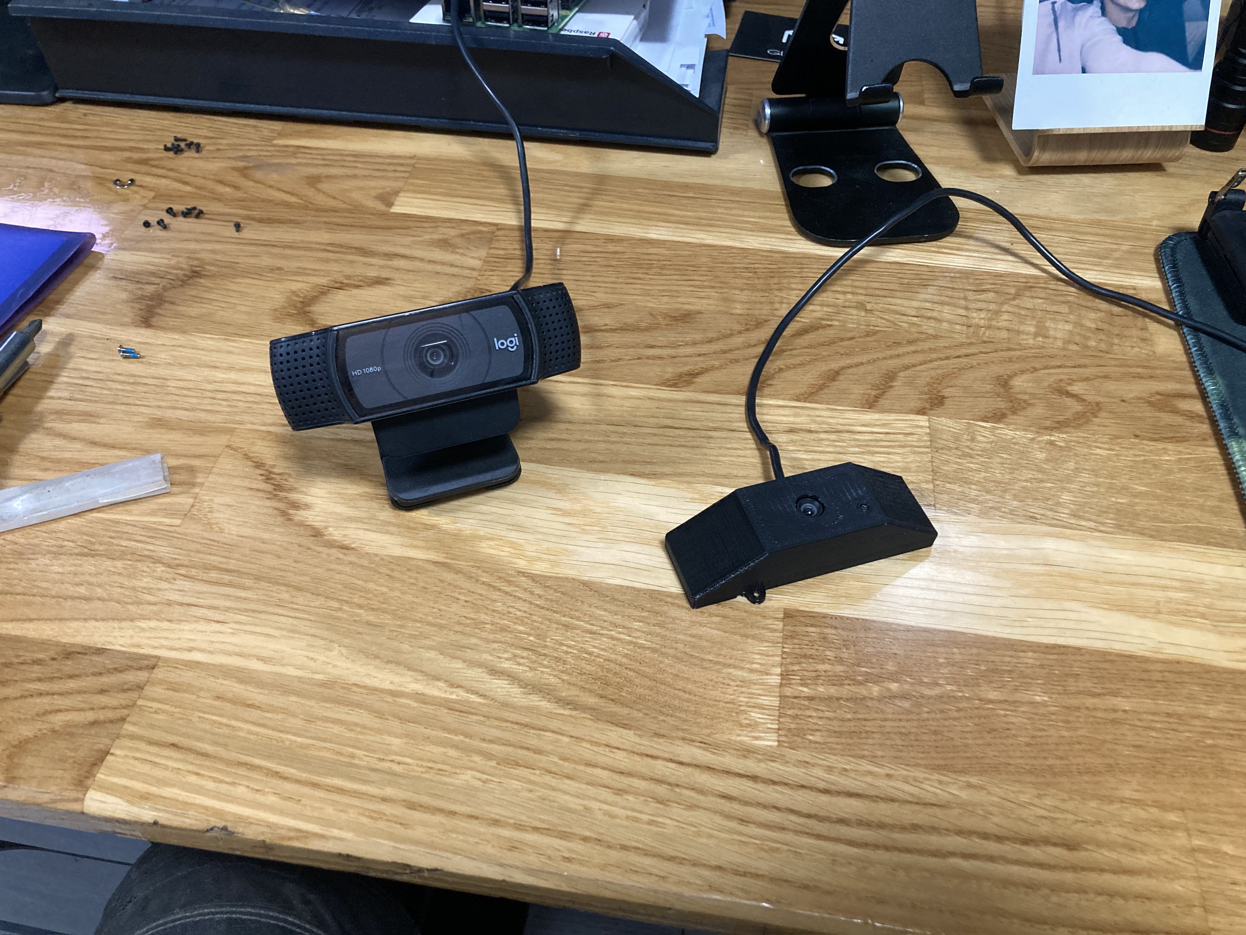 Logitech c920 Webcam - Smaller footprint