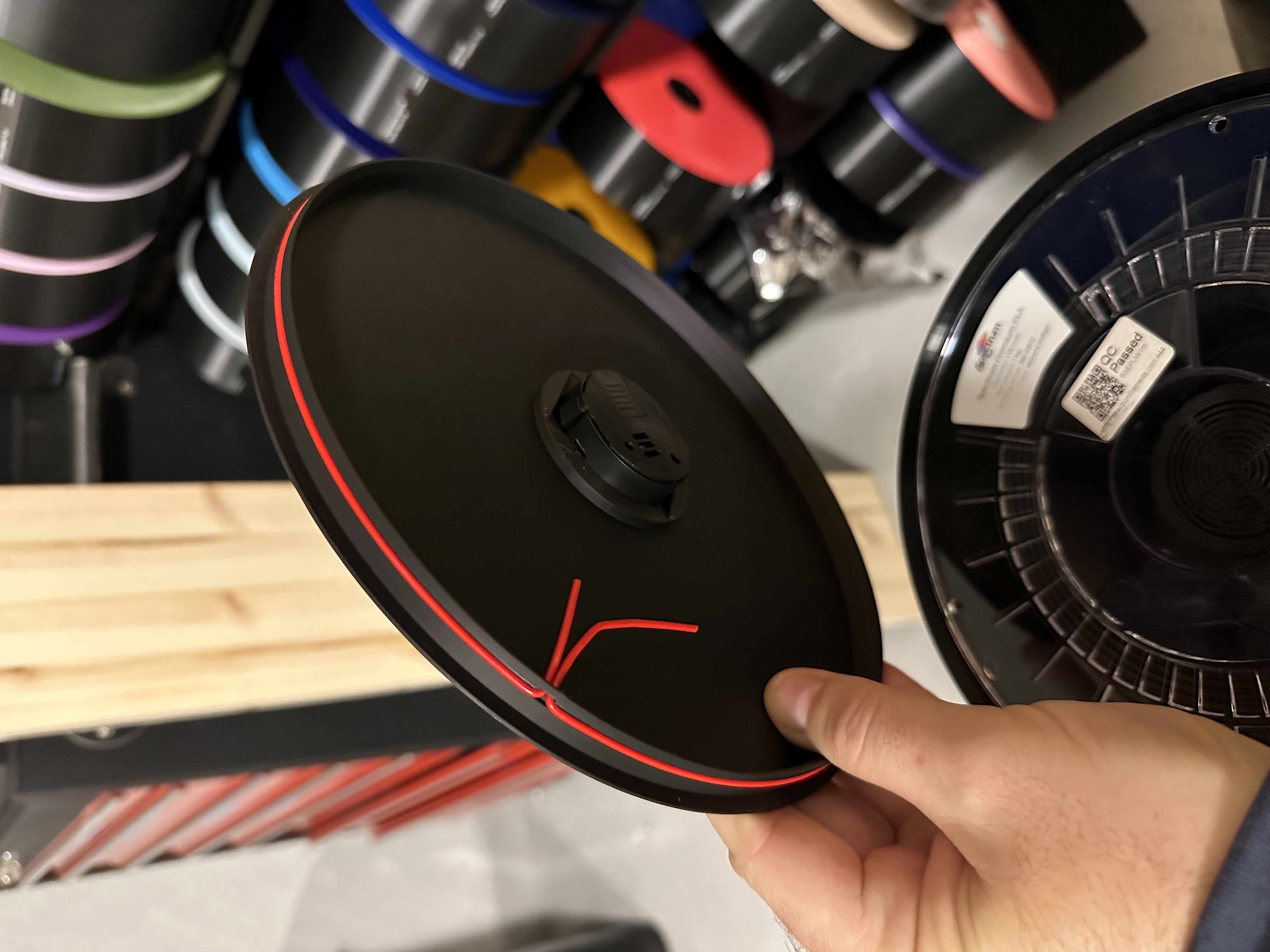 Miniatura 4 do modelo 3D Round filament box