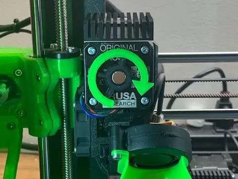 Extruder rotation vizualizer