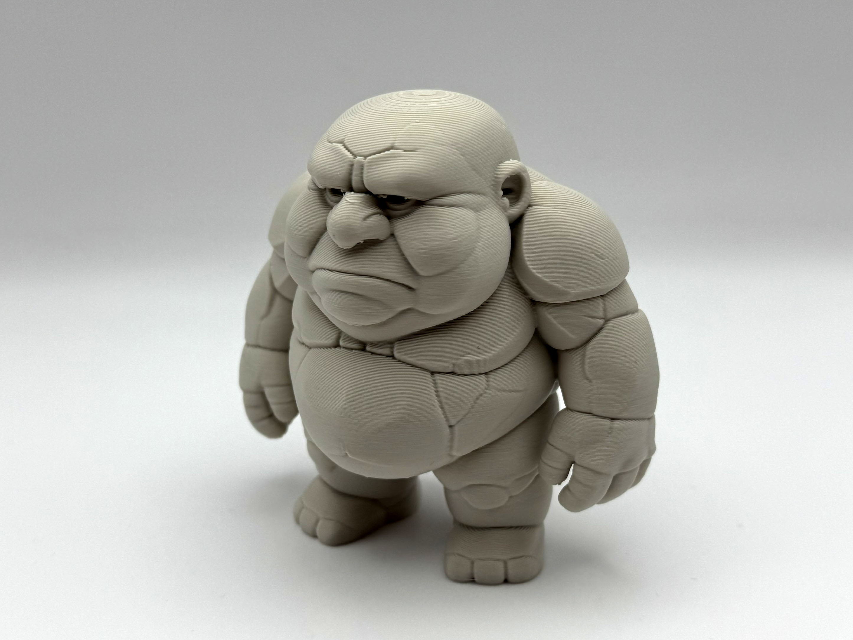 Miniatura 5 do modelo 3D Chubby Stone Golem