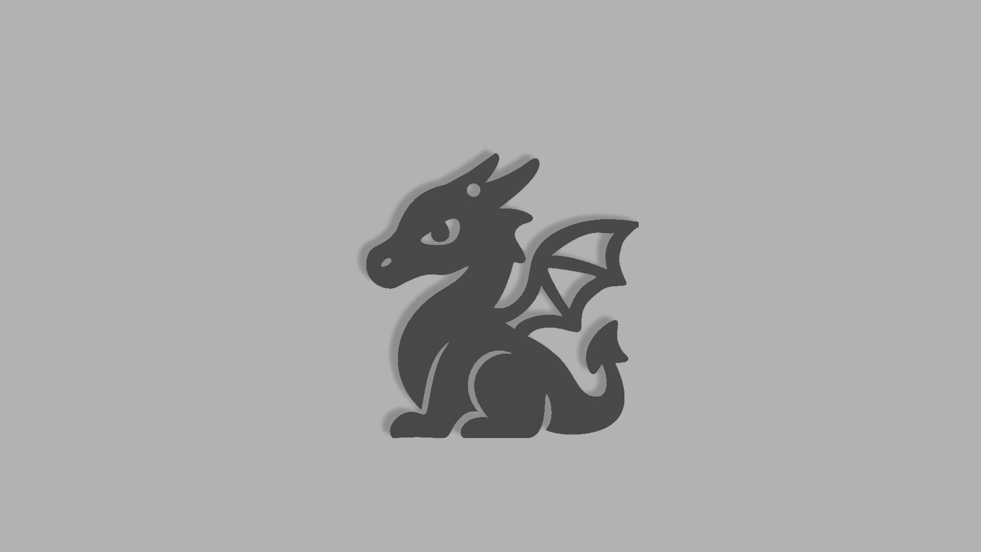 Keychain Dragon