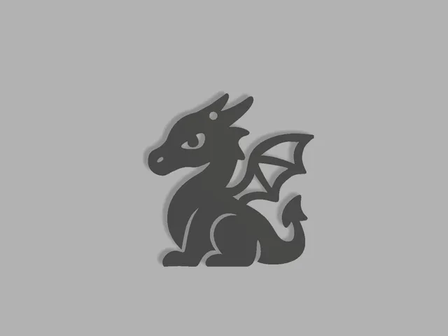 Keychain Dragon
