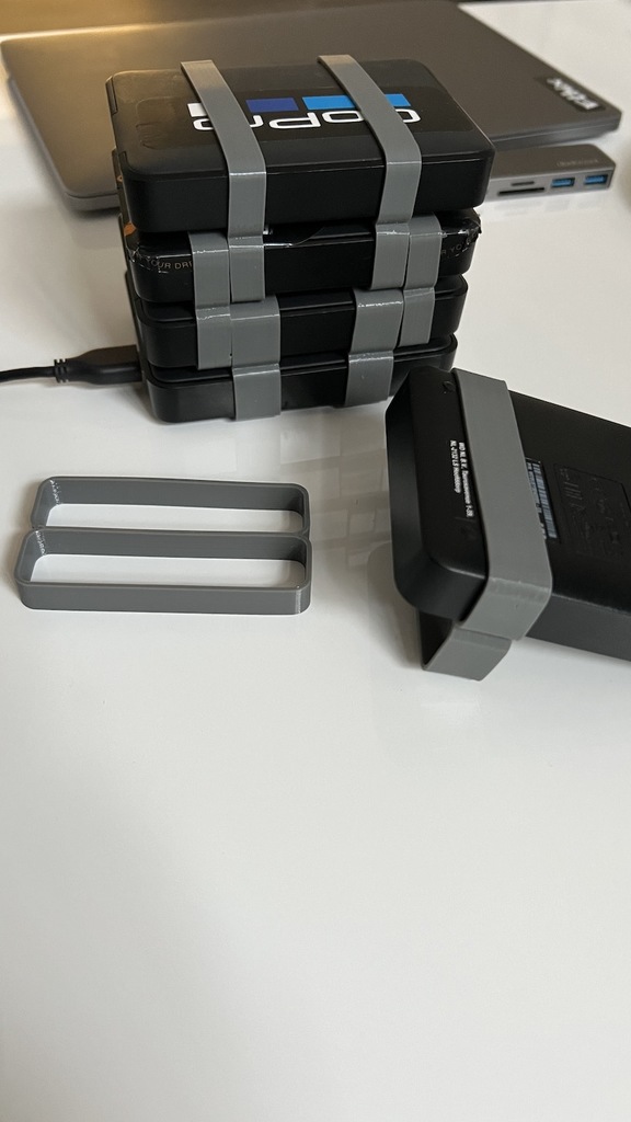 TPU Stack Sponge Loop for WD Elements Portable external Harddrive