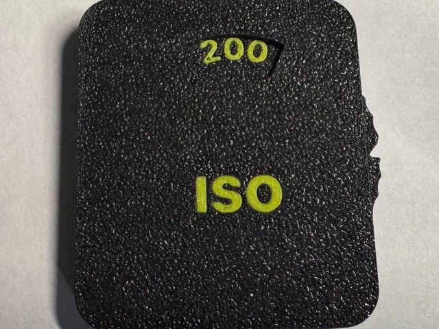 Film ISO Reminder for Older Film Cameras