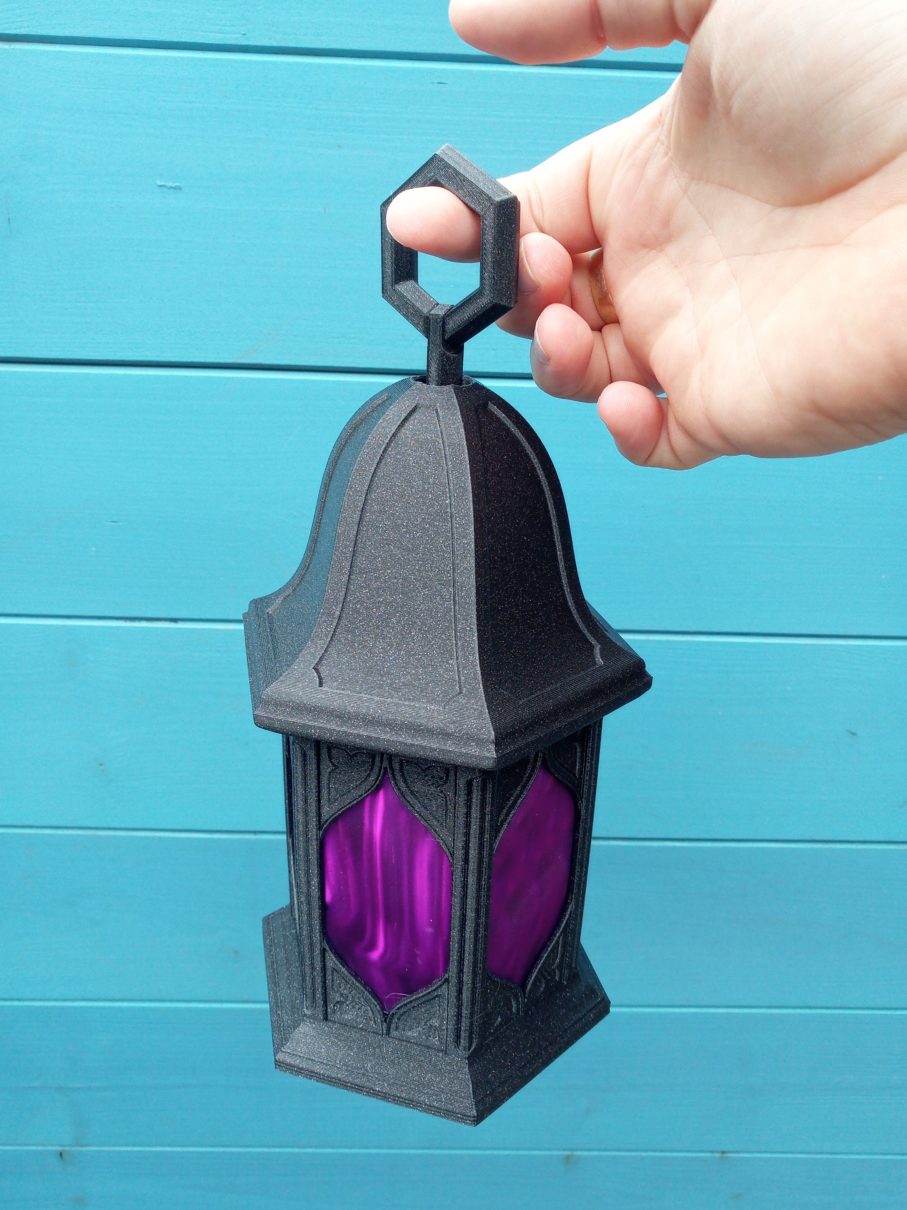 Miniatura 2 do modelo 3D Gothic Lantern - Hanging Version