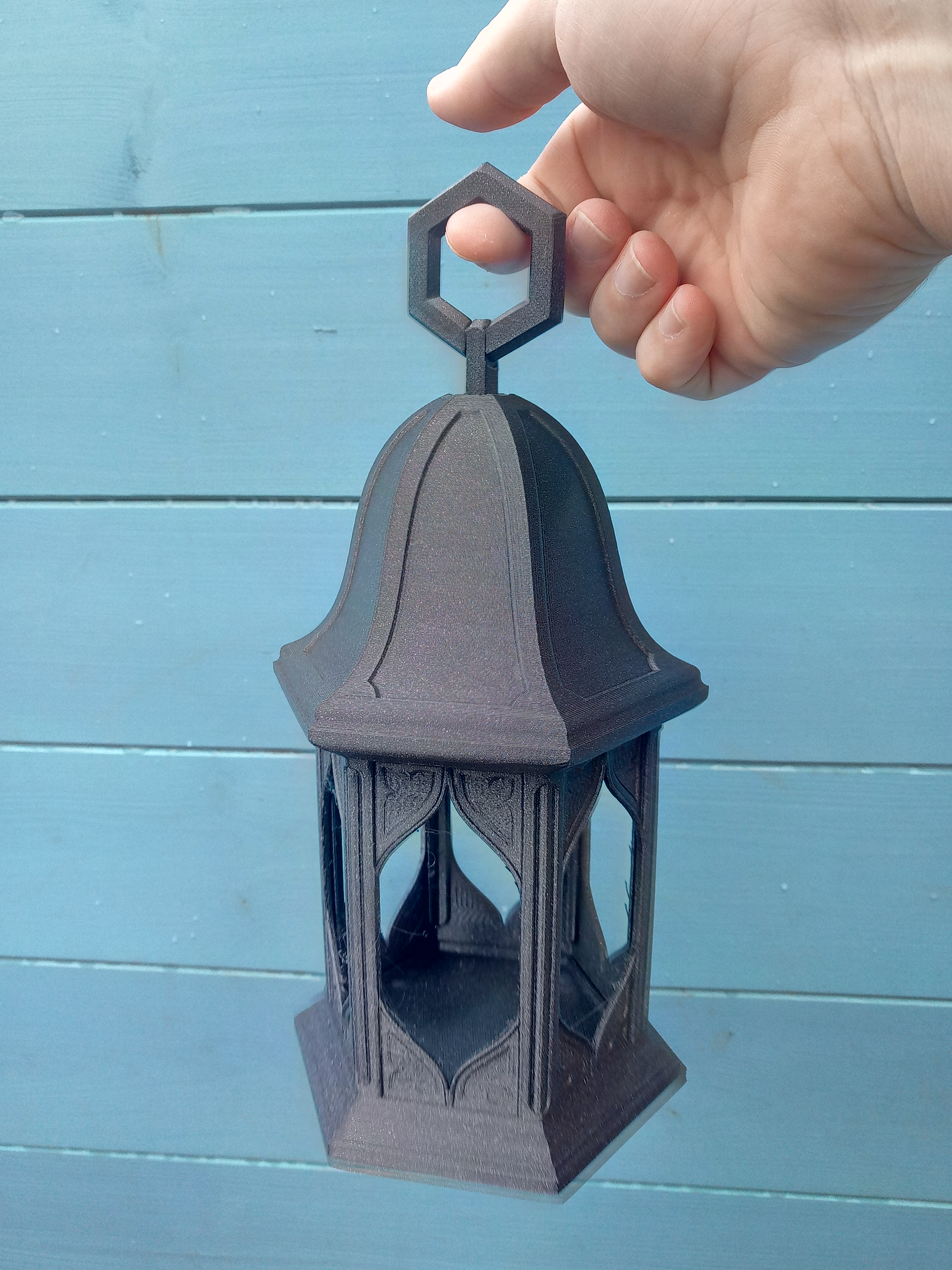 Miniatura 3 do modelo 3D Gothic Lantern - Hanging Version