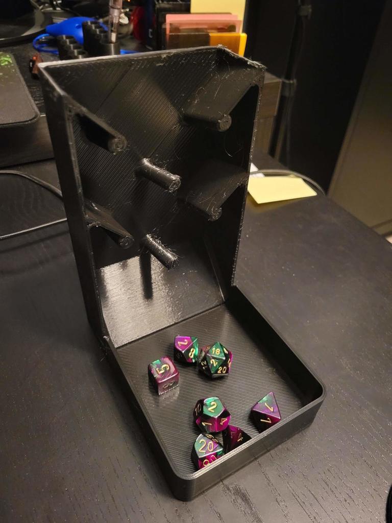 Dice Tower Pachinko inspired by Crafter64 Download free STL model