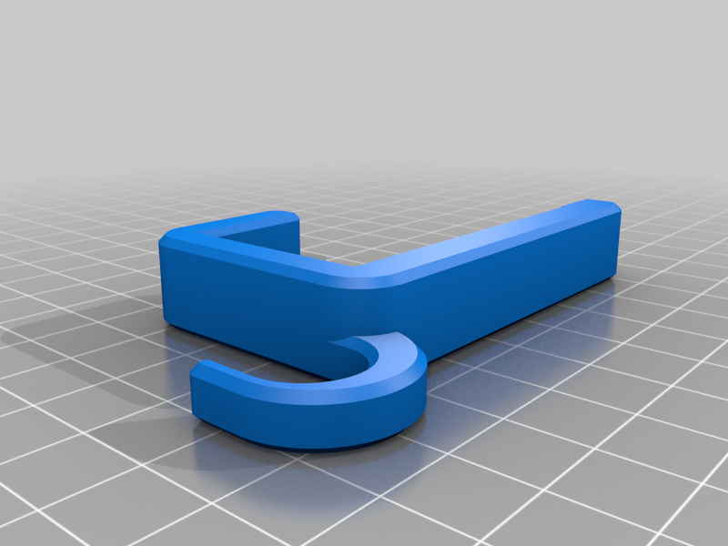 Bookshelf Hooks by Crafter64 Download free STL model