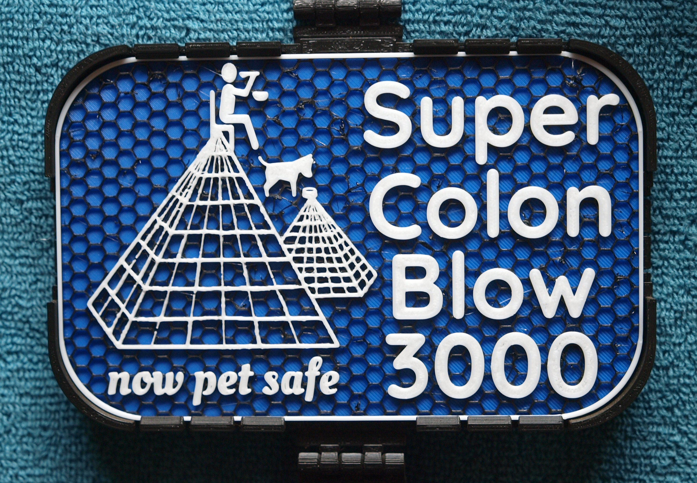 Super Colon Blow 3000 sign