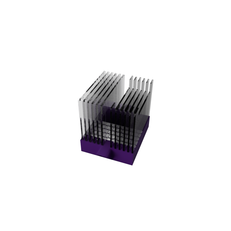 Glass plates holder by Stjepan Vlahović Download free STL model