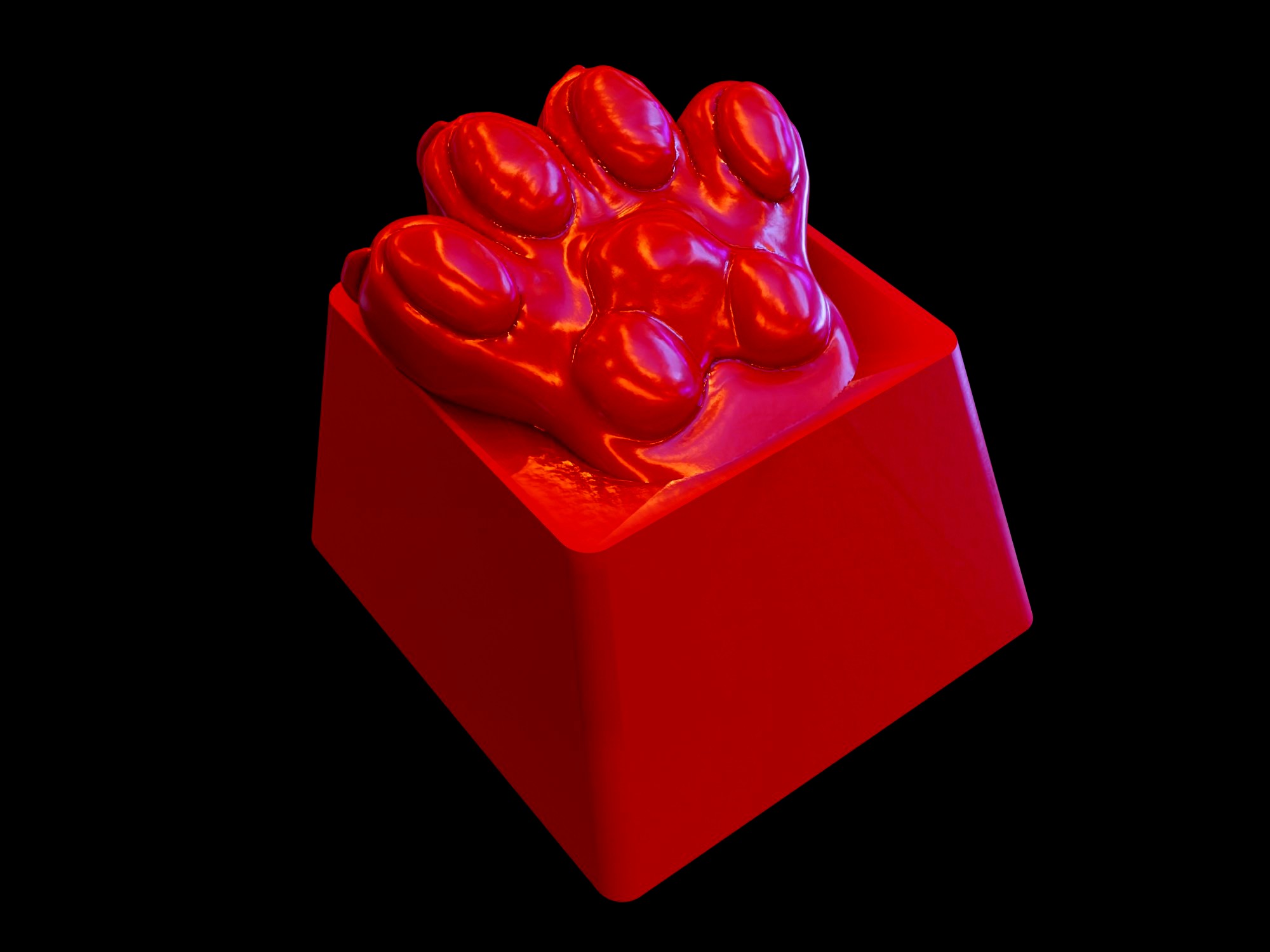 Paw keycap