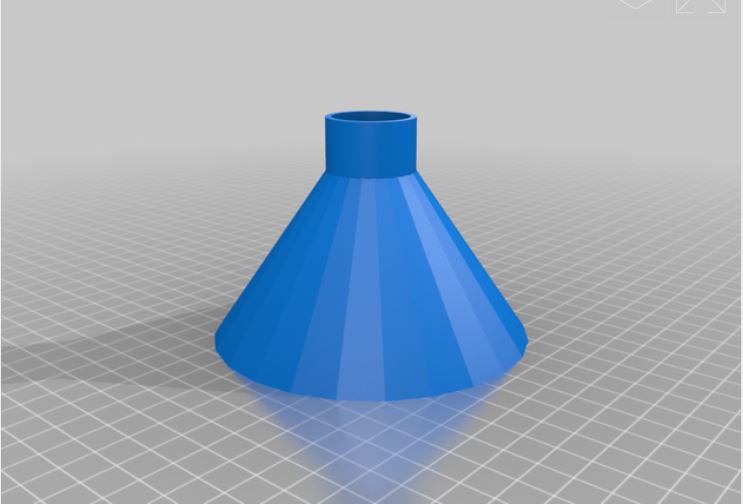 Funnel Fitting 16 or 20oz Poland Spring Bottle