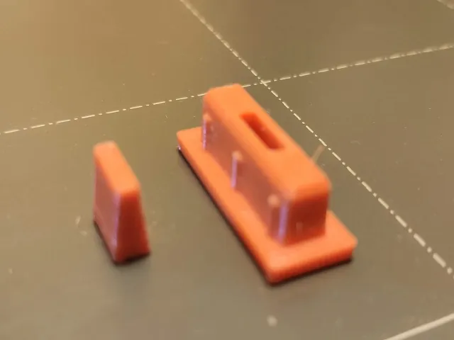 horizontal blinder tape endstop (koncovka s aretaci pro zaluzie)