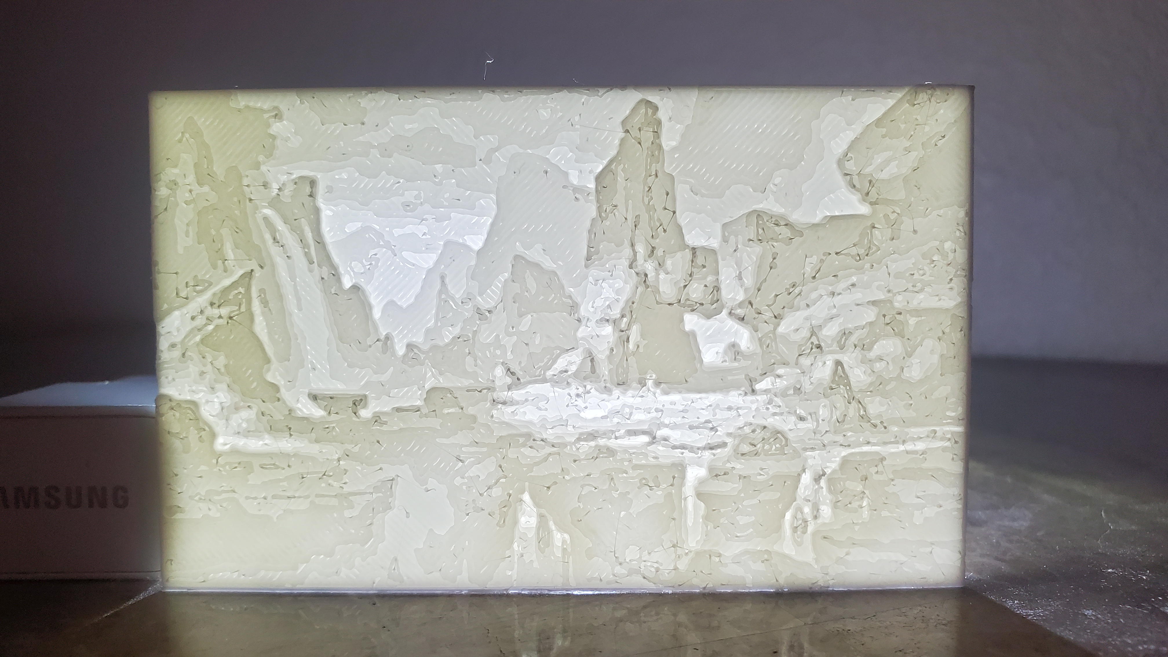 Mountains (Lithophane)