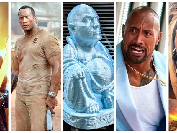 Buddha The Rock Johnson