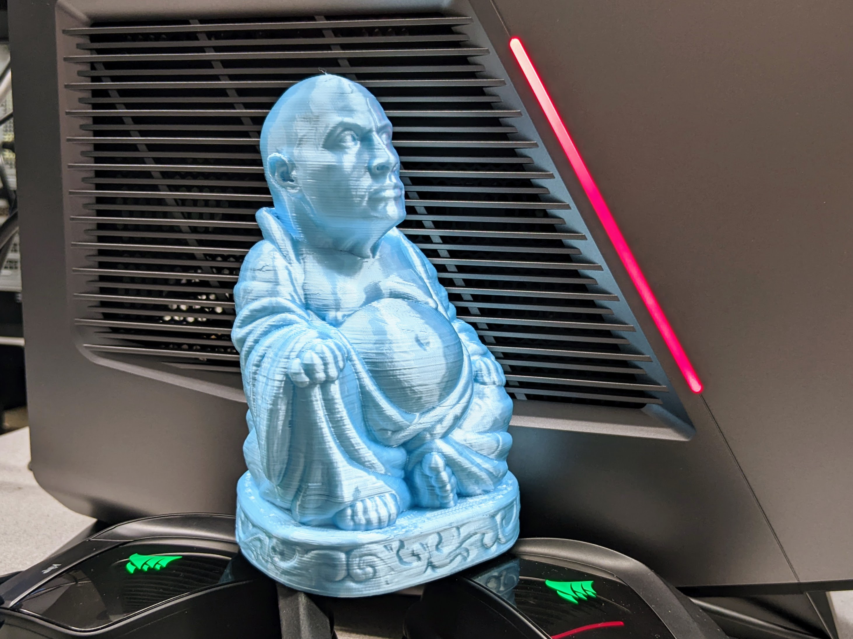 Buddha The Rock Johnson By Grandpa 3dprints Download Free Stl Model