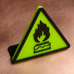 Birthday Cake Fire Hazard