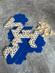 Triominos placing board