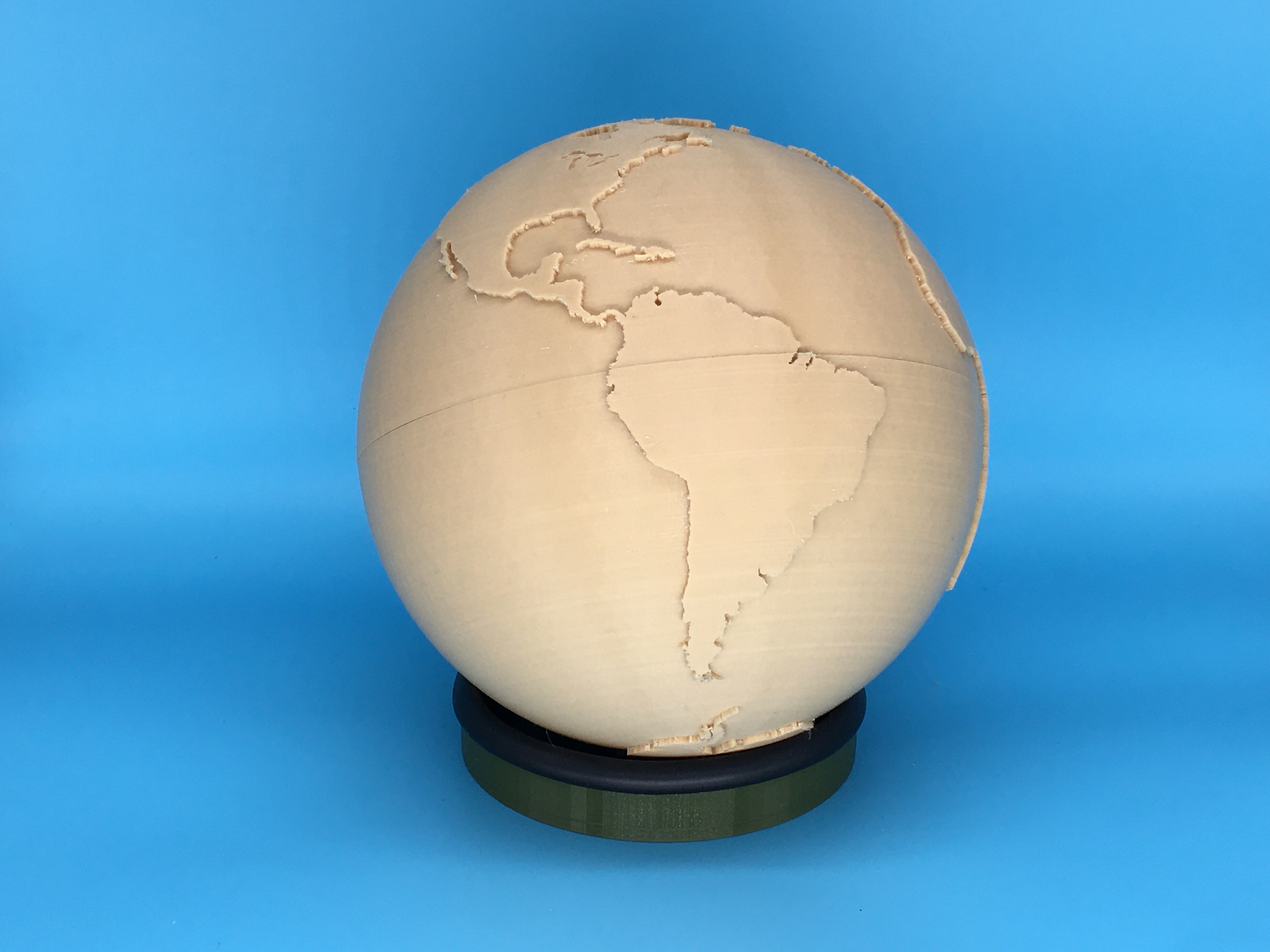 Miniatura 4 do modelo 3D World Globe