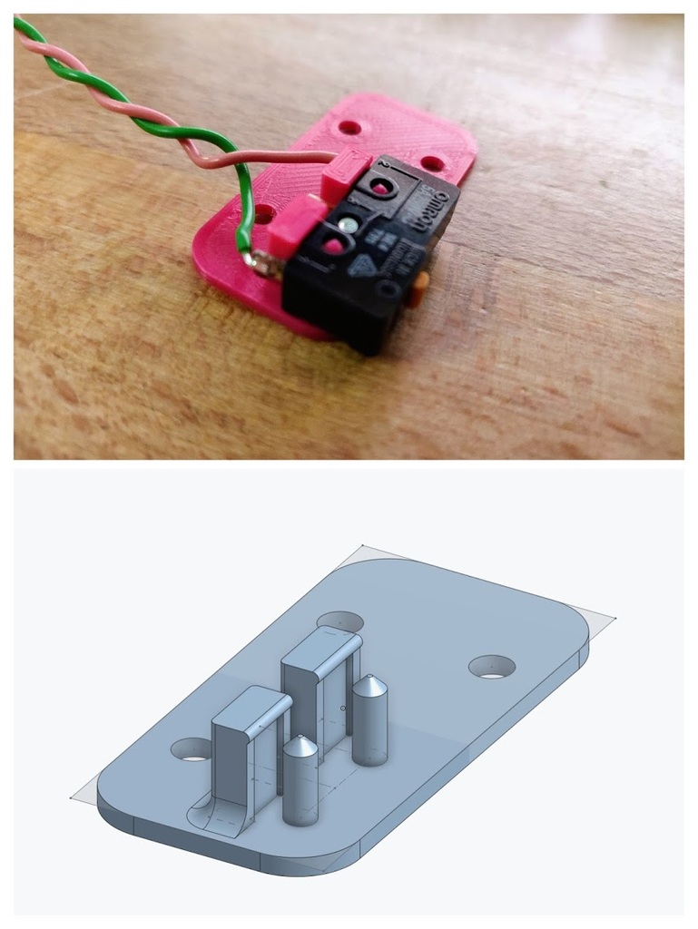 Omron SS Endstop Mounts for Sidewinder X1