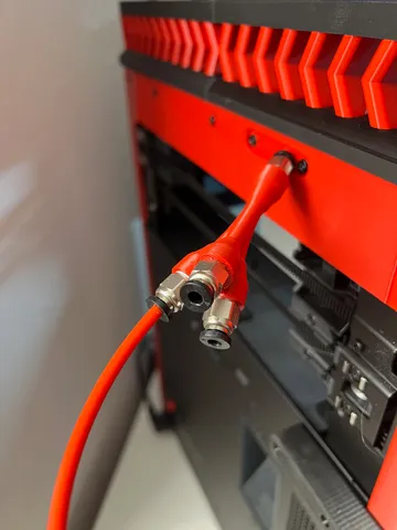 Tripple splitter Bambulab with PC4-M10 pneumatic connectors
