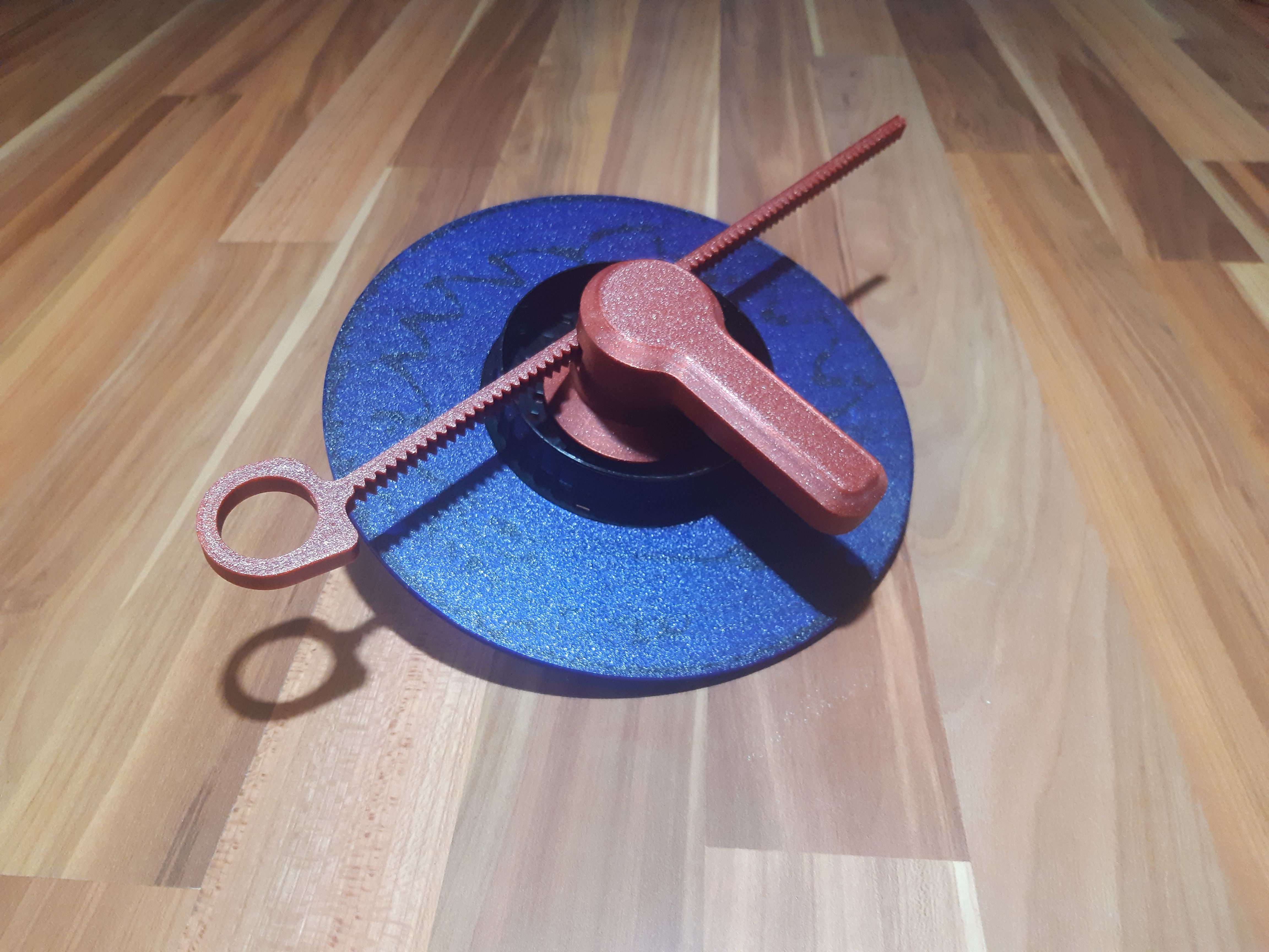 Spinning Top spool upcycling
