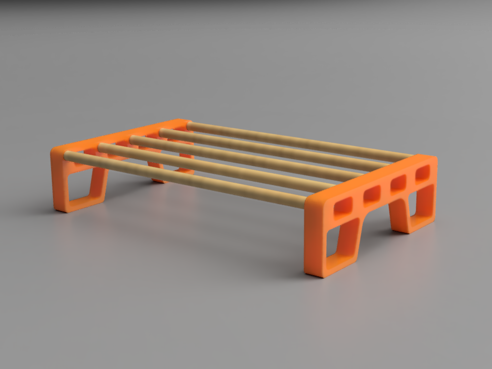 Multimedia shelf organizer — thumbnail 2