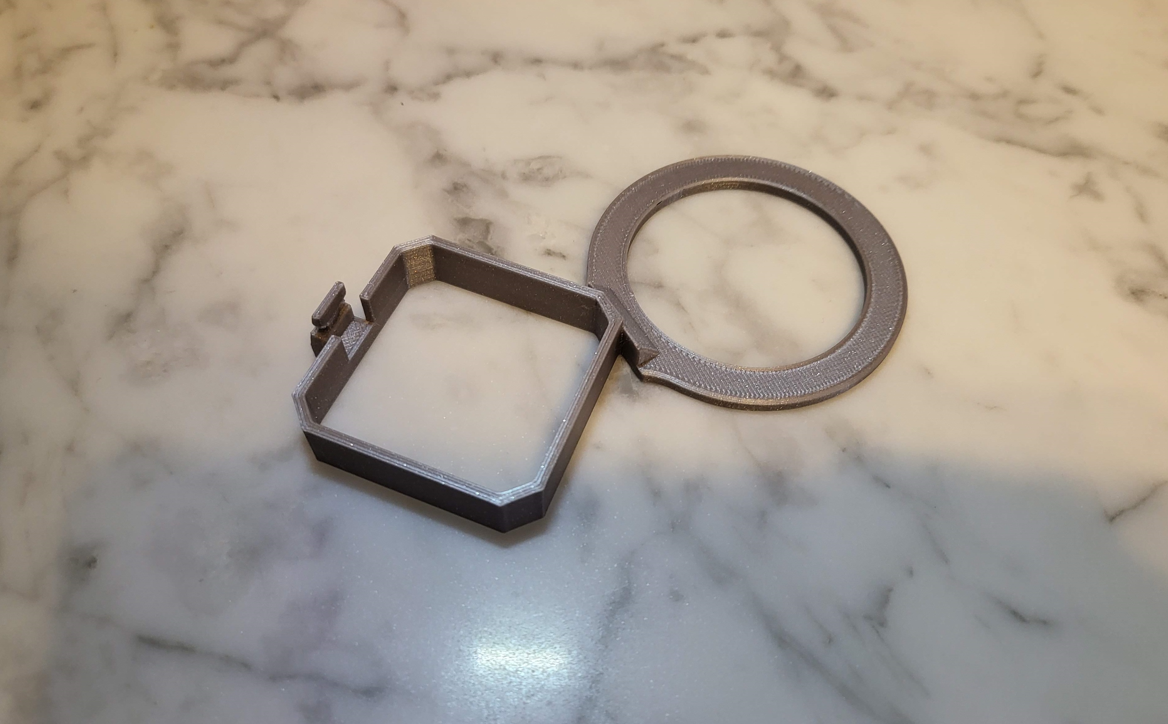 Mini Z Nest Inside Cam Gen 1 Mount 3D model thumbnail