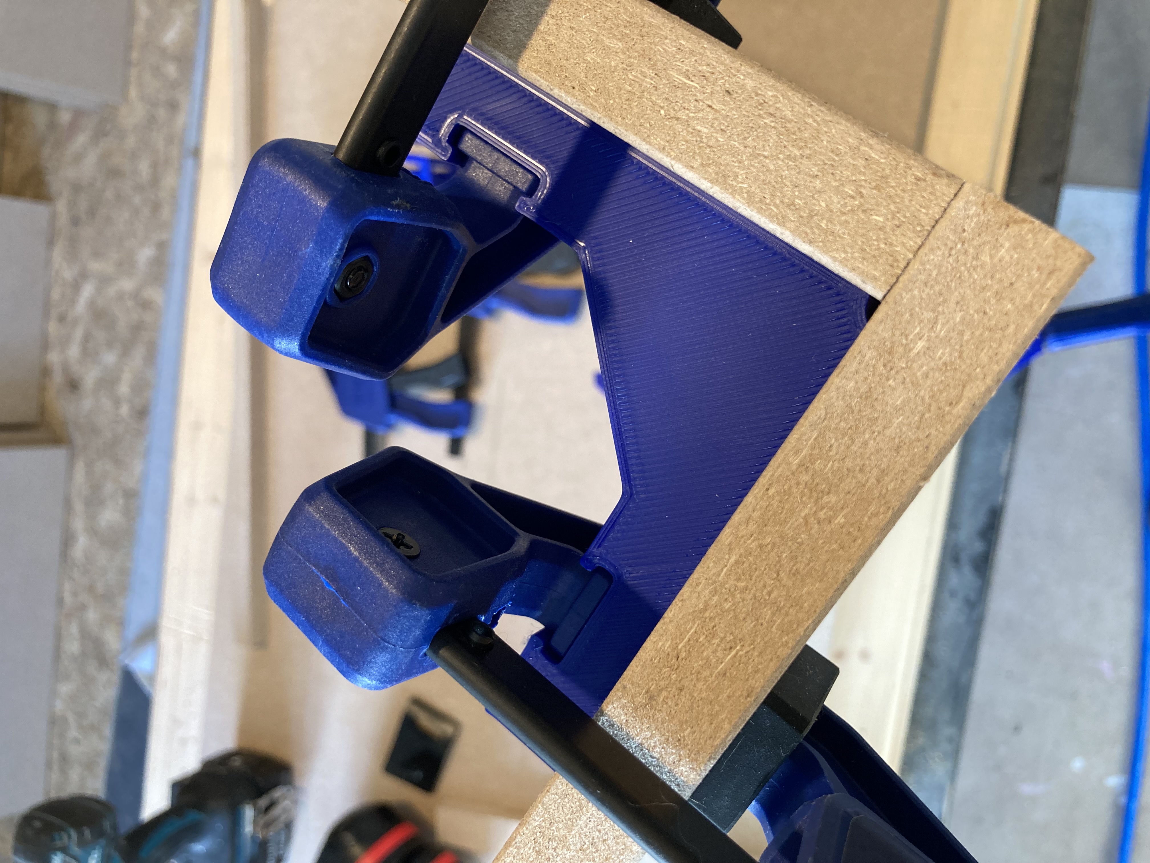 Clamping square