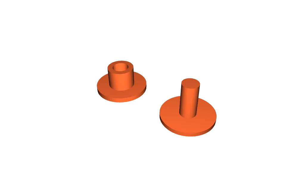 STL file Crocs rivets for heels strap repair spare part button pin 🧷・3D  printing idea to download・Cults
