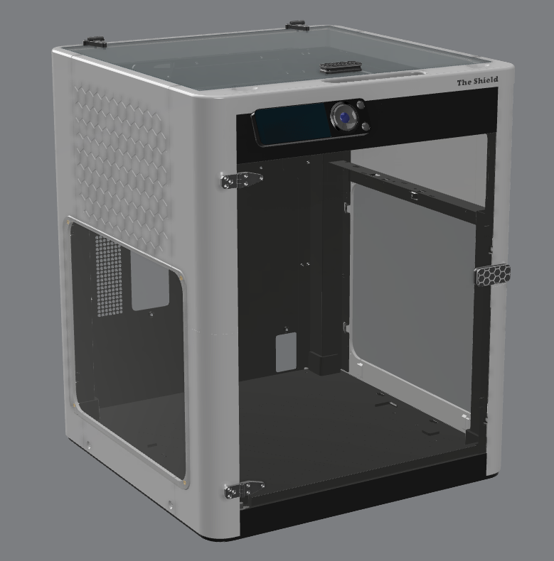 The Shield enclosure for Bambu lab P1P by Ch\u0026#39;tis Makers Deux | Download ...
