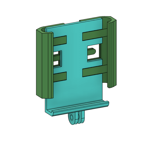 Miniatura 2 do modelo 3D Simple Vertical Phone Mount