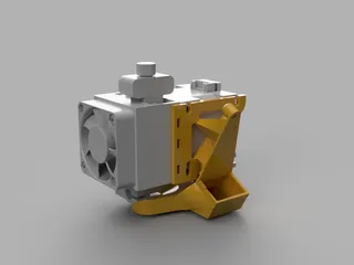 Improved hemera 5015 fan duct