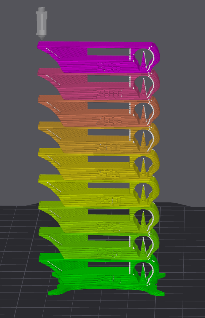 Bambu Studio Temperature Tower 235195 for PLA by Jandrop Download