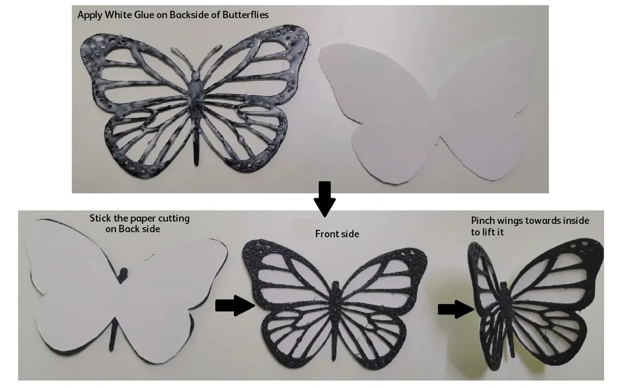 Making Faux Butterfly Art (And Checking Out Foamhenge)