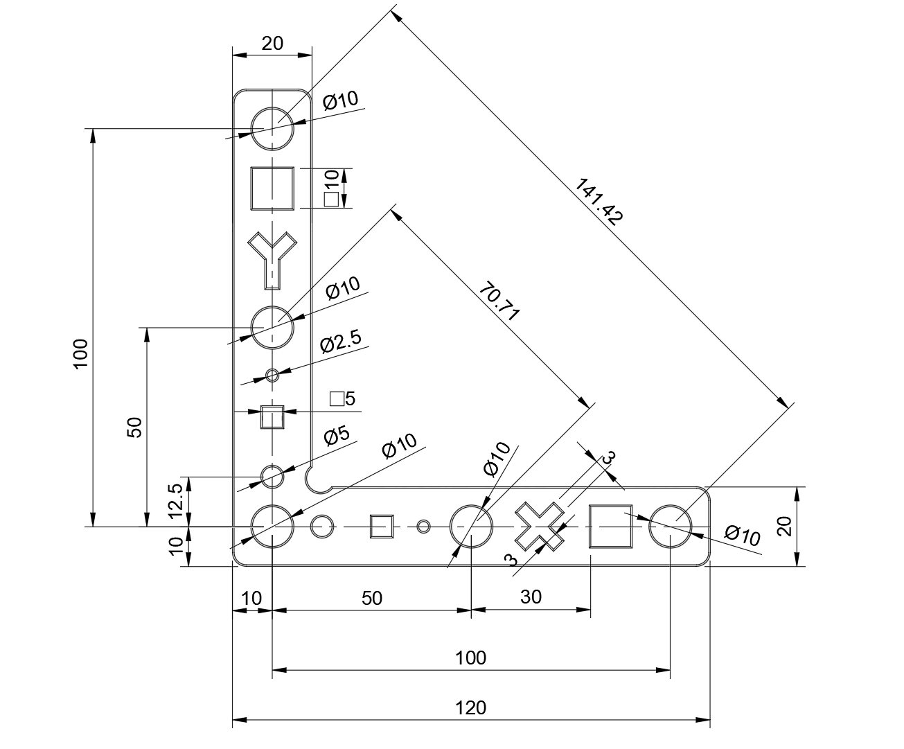 XY Skew check, calibration