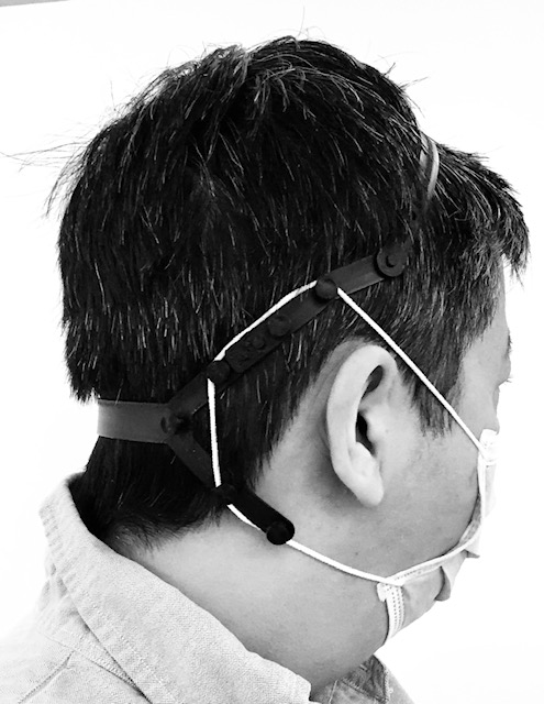 C Frame - Ear Saver Headset for Surgical Masks