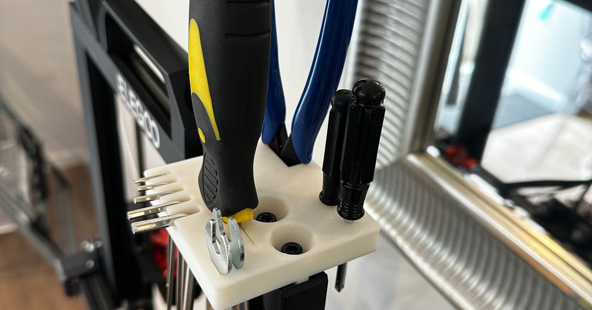 Elegoo Neptune 3 Tool Holder by ZeroesAndOnes | Download free STL model ...