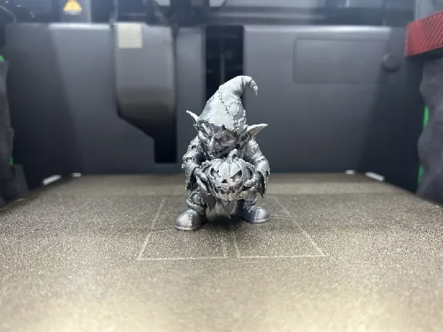 Goblin with Glowing Pumpkin