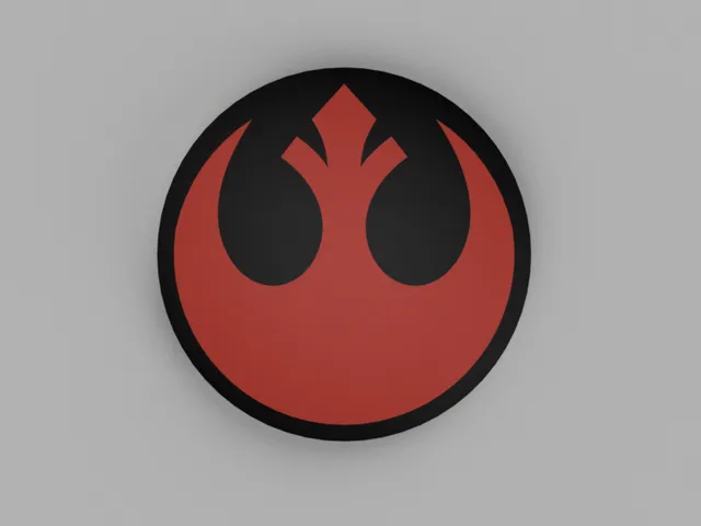 Star Wars Rebel Receiver Hitch Cover MMU