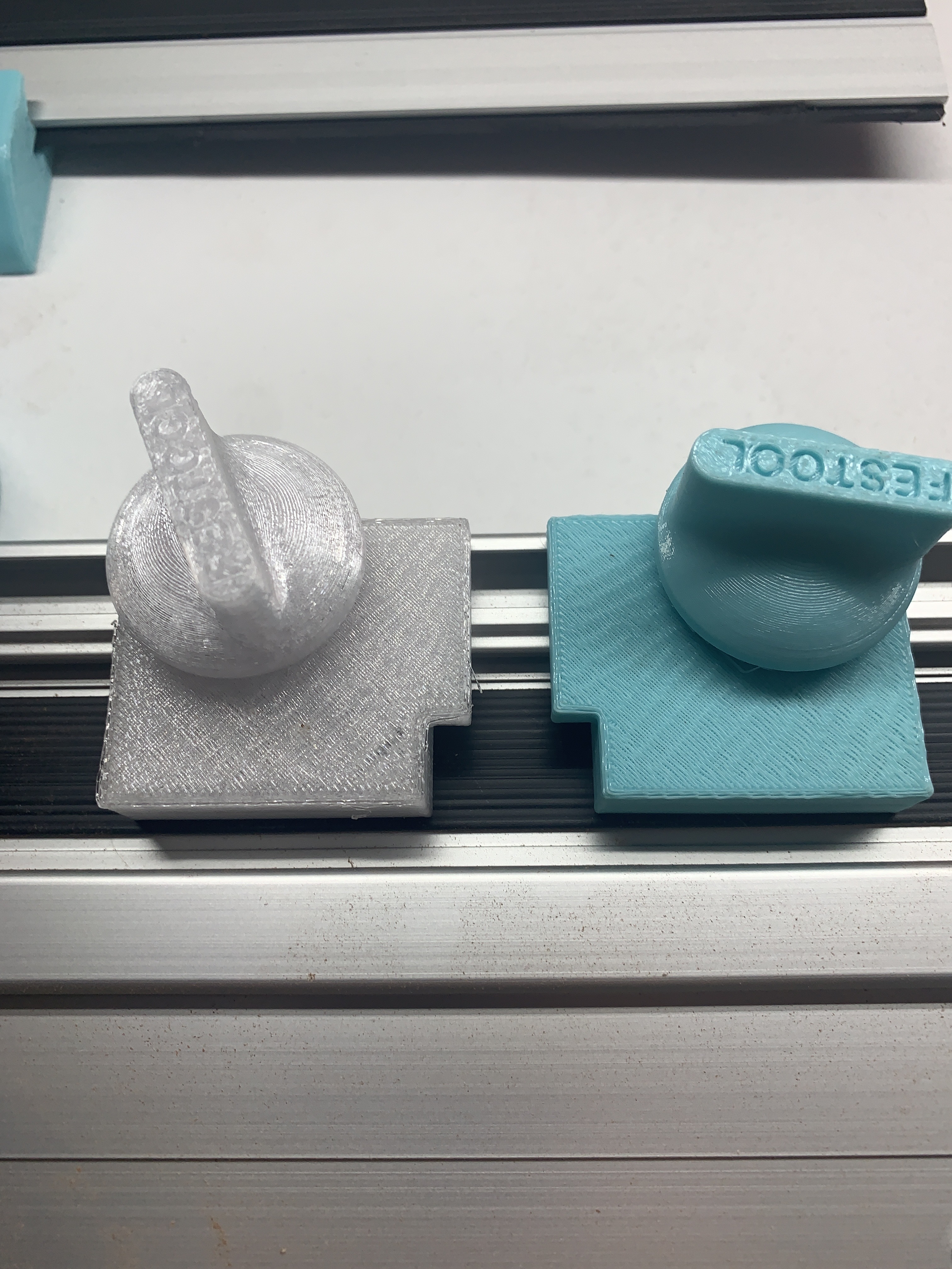 Makita rail guide stops