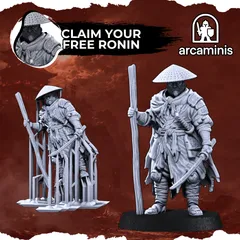FREE Ronin Samurai | Pre-supported