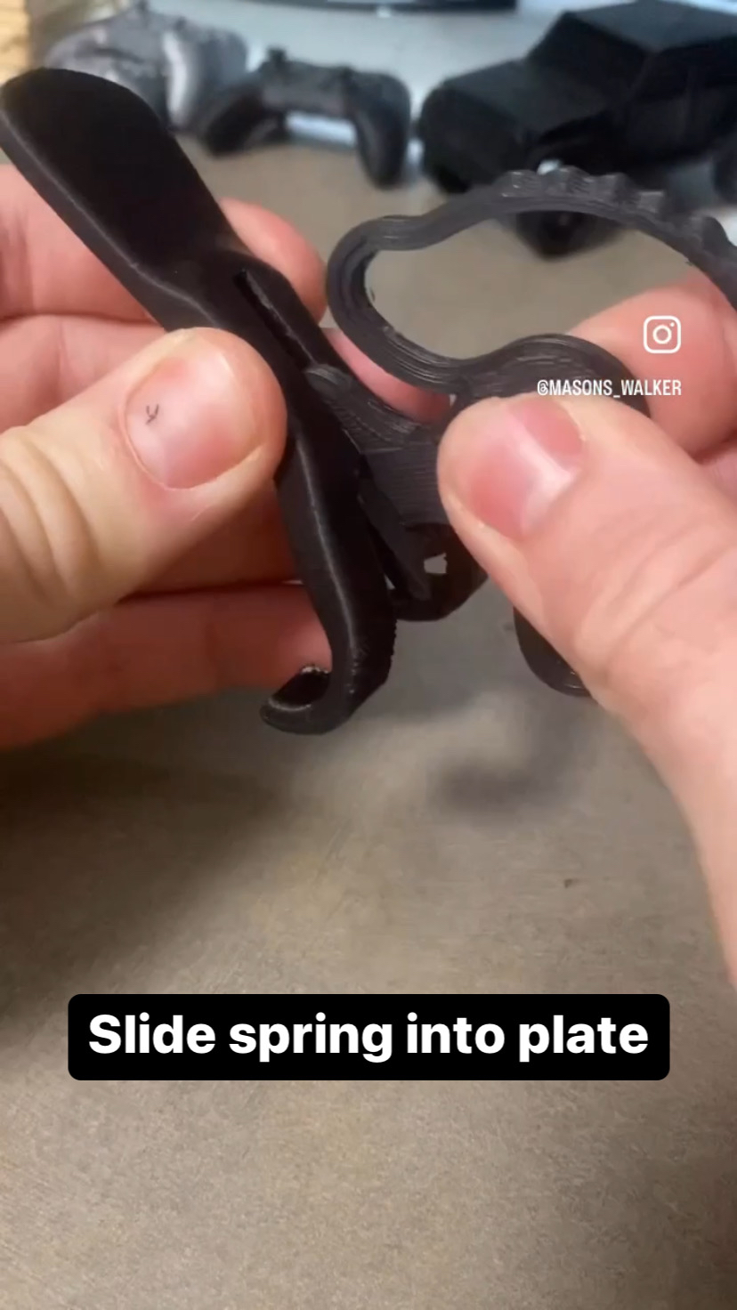 Compliant Phone Stand Fully 3D Printed By MW Mechanical Download 