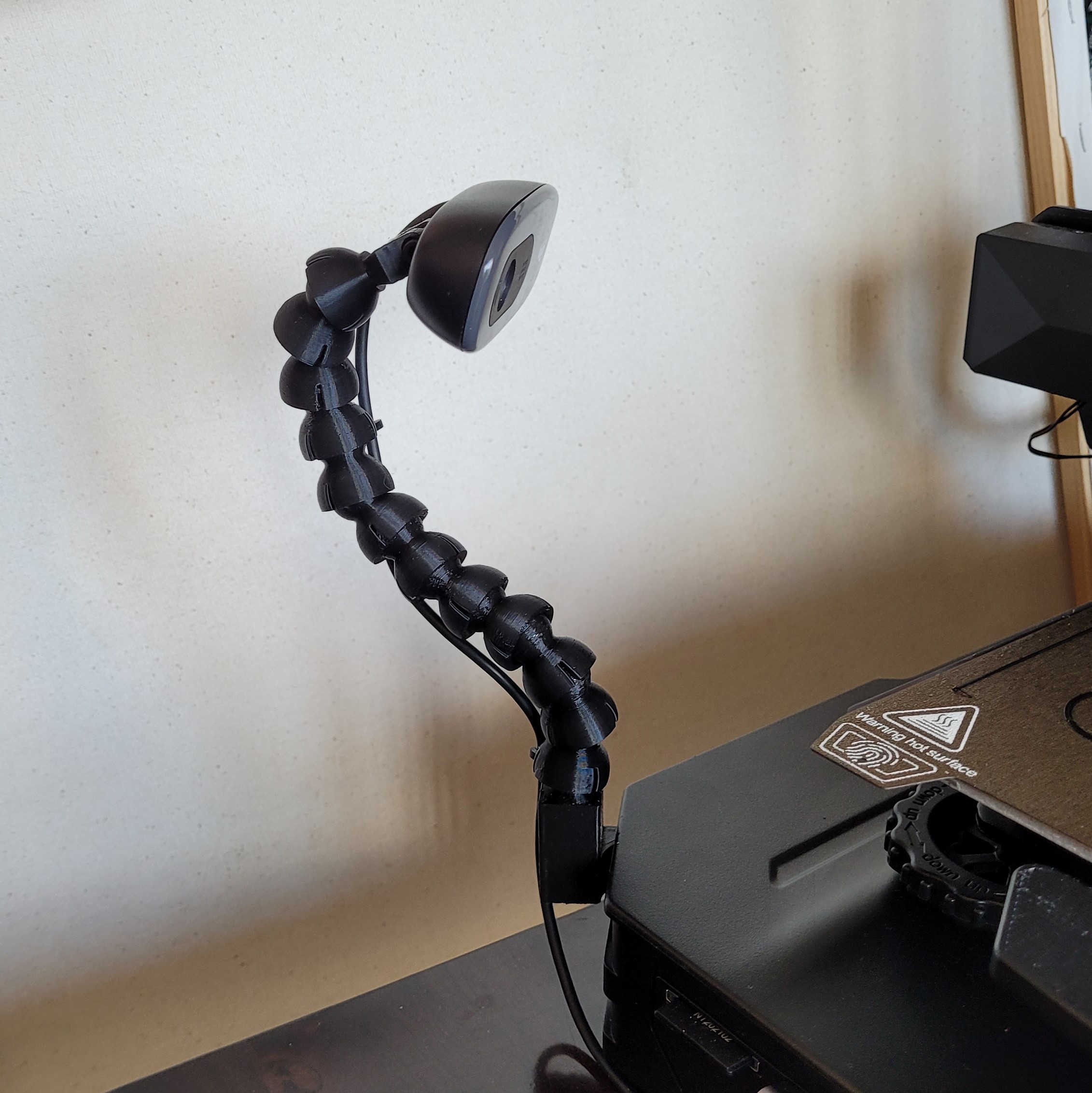 Ender 3 S1 Pro Base Camera Mount Short Remix 3D model thumbnail