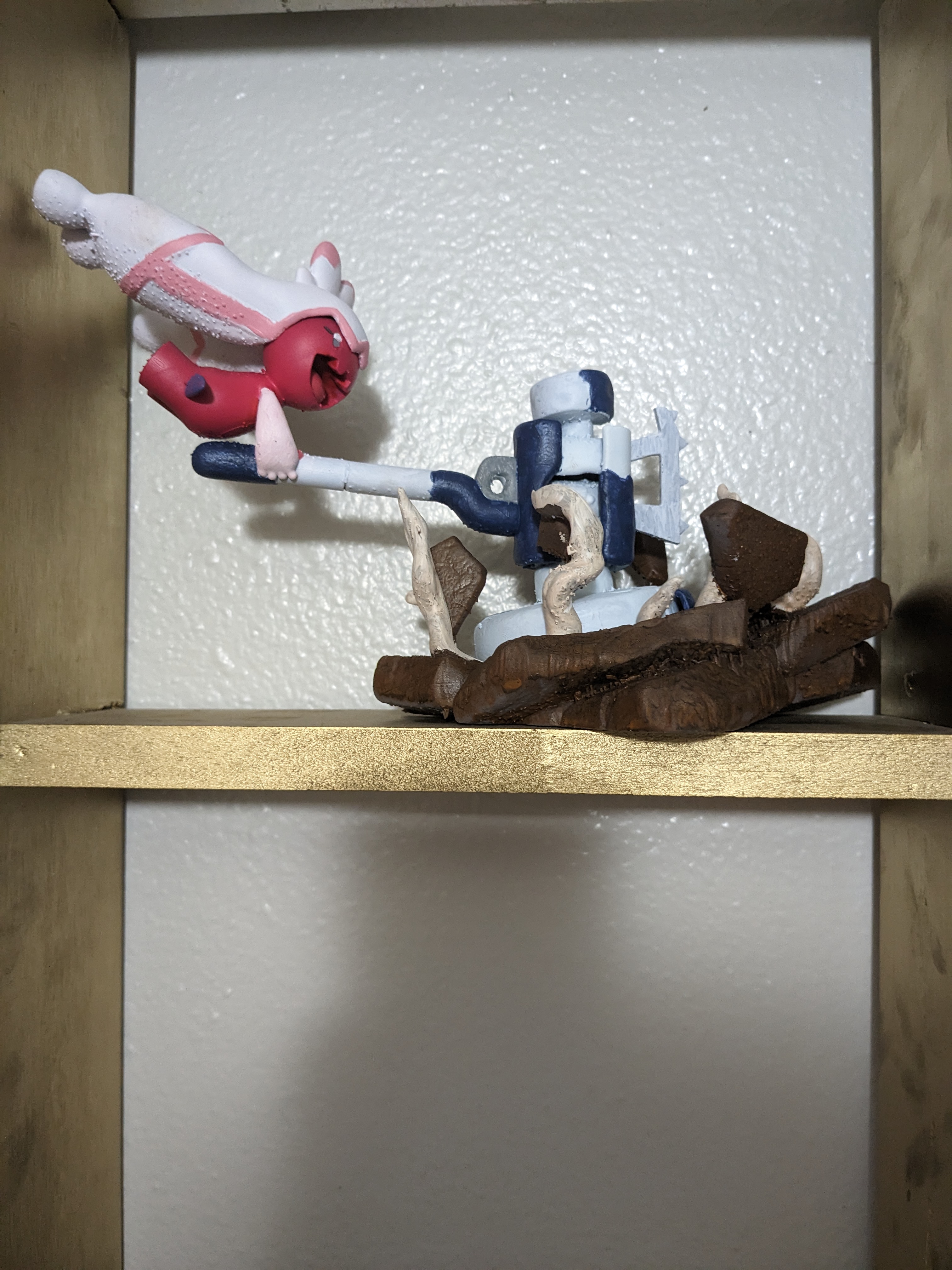 Pokemon inspired, Tinkaton (Hammer Smash), Statue
