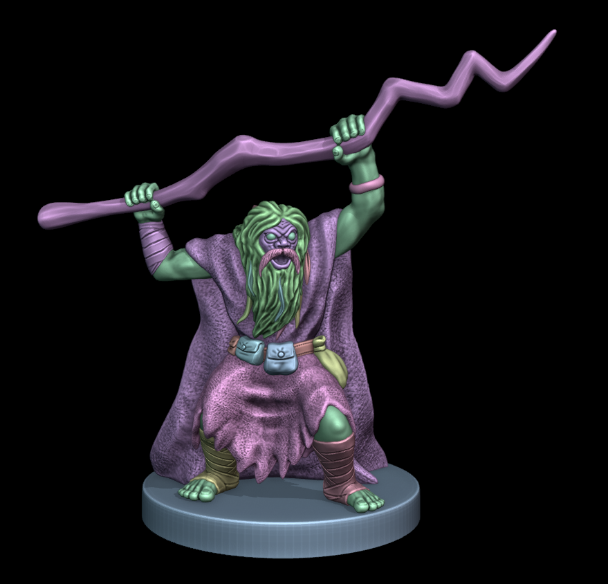 Miniatura 5 do modelo 3D BOG WIZARD