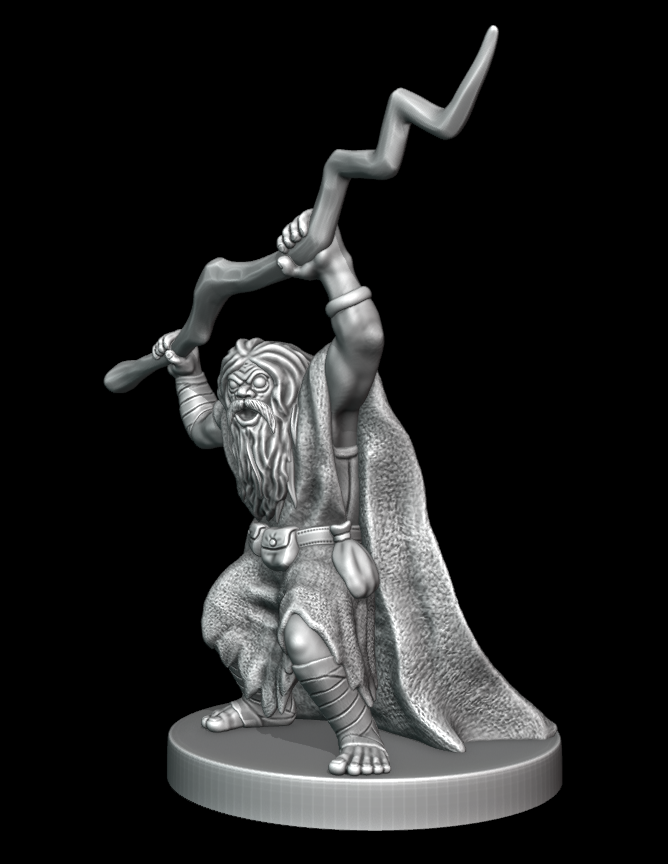 Miniatura 3 do modelo 3D BOG WIZARD