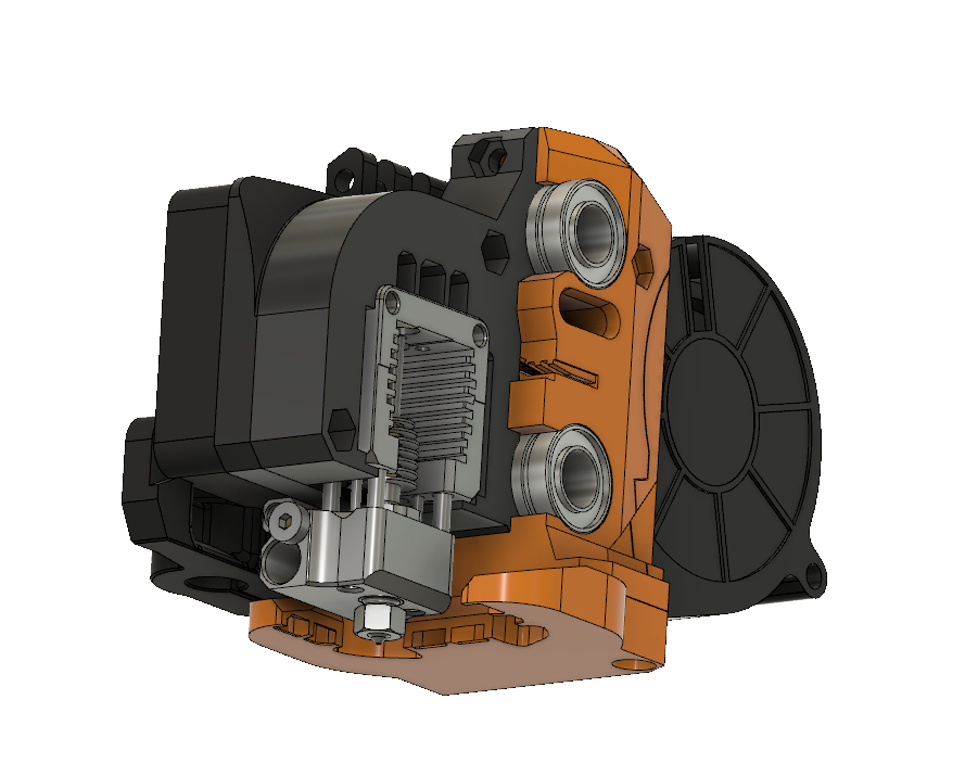 Prusa Mini Mosquito Fan Shroud